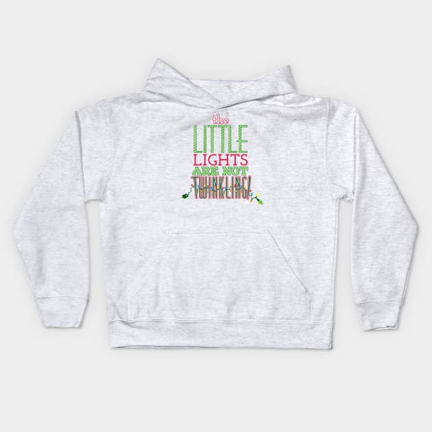 The Little Lights Are Not Twinkling! Kids Hoodie by SaltyCult